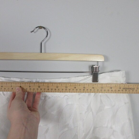 Vintage Lisa Rene 2 Piece Set Blouse Skirt Midi Tulle Sheer Lined Wedding 1X 488 - Picture 10 of 14